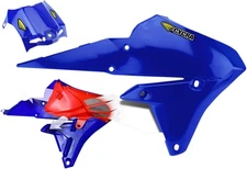 Cycra Powerflow Blue Radiator Shrouds (1CYC-1782-62)