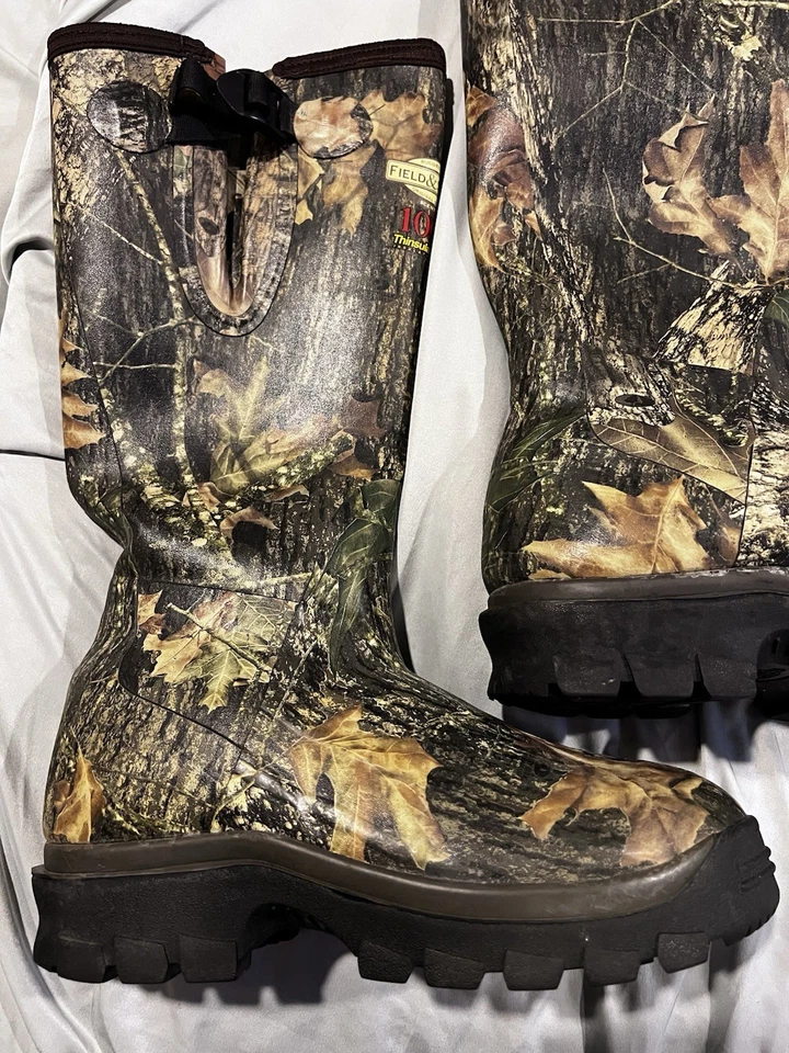 Field And Stream Rugged Boots Scent Free 1000 Thinsulate Ultra Insulation Size 9 - Image 2 of 4