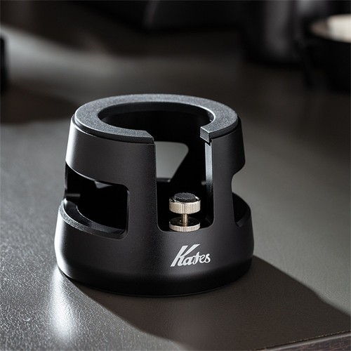 Adjustable Height Espresso Tamping Station with Portafilter Holder for 58mm - Picture 3 of 12