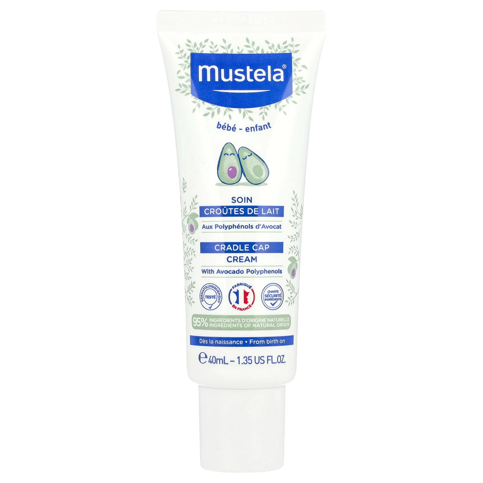 Cradle Cap Cream Fragrance Free 135 fl oz 40 ml 4190₽