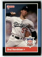 1988 DONRUSS ALL-STARS #56 OREL HERSHISER LOS ANGELES DODGERS