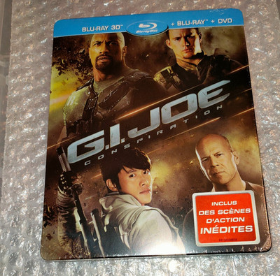 G.I. Joe: Retaliation 3D Blu-ray Frankreich Steelbook  mit deutschem Ton - LESEN
