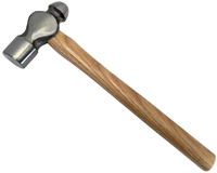 Ausbeulhammer Kugelhammer 900G Ingenieurhammer Holz-Stiel Hero Professional