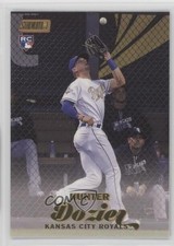 2017 Topps Stadium Club Gold Foil Hunter Dozier #267 Rookie RC 8q4