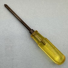 Vintage Blue Point Phillips No. 2 Screwdriver Udp142 Yellow Amber Handle Usa