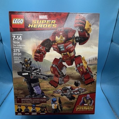 LEGO Marvel Super Heroes Hulkbuster Smash-Up #76104 - Factory Sealed. 