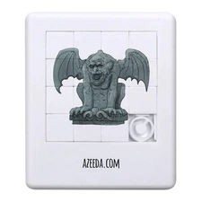 'Laughing Gargoyle' Sliding Puzzle (PZ00029900)