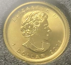 2018 Canadian Gold Maple Leaf 1/20 oz — photo from another recent sale