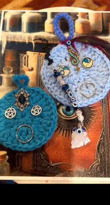 Evil Eaters New Orleans Voodoo Hoodoo Doll Poppet Head Protection Eye Amulet Y2