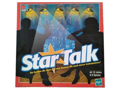 MB Spiele Star Talk Quizspiel ab 12 Jahre 2-6 Spieler Promi Wissen