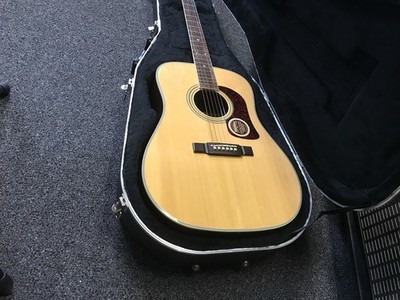 Washburn D21S Dreadnought acoustic guitar handcrafted Korea 1995