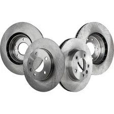 Front Disc Brake Rotors For 2004-2017 Volkswagen Touareg 6 Piston Front Caliper