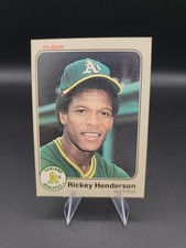 1983 Fleer - Rickey Henderson #519