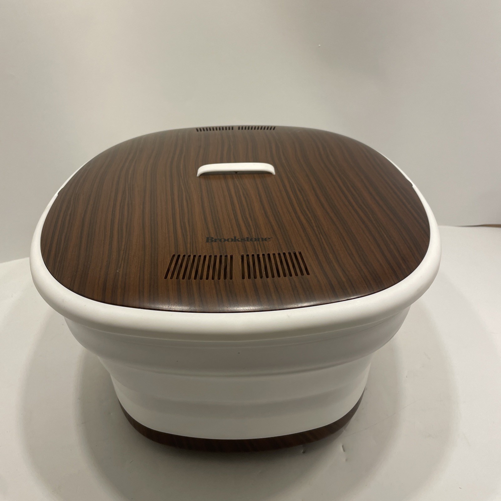 Brookstone Collapsible 3-in-1 Towel Bathrobe Blanket Warmer