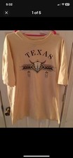 Vintage Texas Tshirt Size Large Made In USA 1994 Great Condition