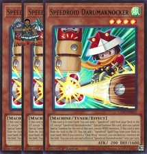 Yugioh! 3x Speedroid Darumaknocker LAVD-ENS15 Ultra Rare 1st Ed NM
