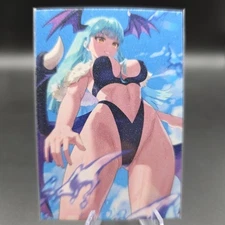 Morrigan Aensland Street Fighther Anime Waifu Card Doujin ACG Goddess