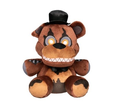 Five Nights at Freddys Nightmare Freddy Plush GITD Eyes FNAF Jazwares 2026