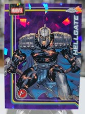 2026 Topps Chrome Marvel Sapphire Hellgate #124 Purple 21/75