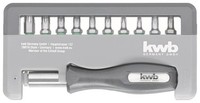 KWB Handy Bit-Box Torx 12-Tlg. Bitset Schrauberbits