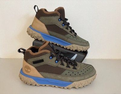 Timberland GreenStride Motion 6 Mid Wanderschuhe Deep Lichen Green Herren Größe 8