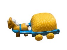 Vintage Pound Puppies Hay Horse  Cart From Super Pound Play Set 1990s