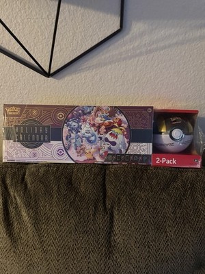 Pokemon 2025 Holiday Advent Calendar Costco Pokeball Bundle, Sealed