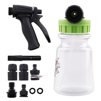 #ad 1L Foam Cannon Adjustable Soap Sprayer Nozzle for Car Wash Garden Hose Connector $22.26