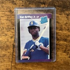 Donruss Topps Ken Griffey Jr. Rated Rookie & Jose Canseco Baseball Cards