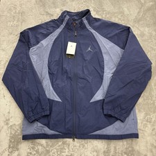 Nike Air Jordan Sport Jam Warm-Up Jacket Men 2XL-Tall Blue DX9367-410 NWT 2XLT