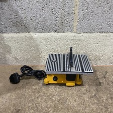 Yellow & Silver 4" Portable Mini Table Saw 220V 0.5A 4500 RPM Precision Cutting
