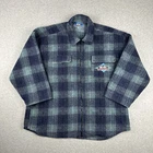 Quiksilver VTG 90s Heavy Weather Full Zip Sherpa Jacket Size XL Blue Surf Wear