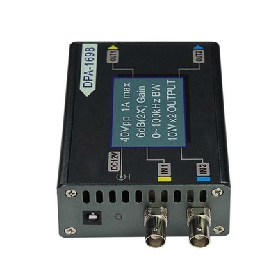 For JUNTEK DPA-1698 40Vpp 2CH DDS Function signal Generator