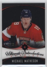 2016 Ultimate Collection Introductions Onyx Black 14/25 Michael Matheson #67 t7u