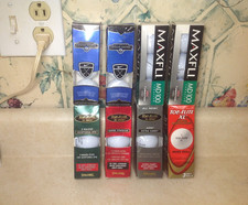 2 Dozen Golf Balls NEW in Sleeves Top Flite XL Nike Distance Control Maxfli MD