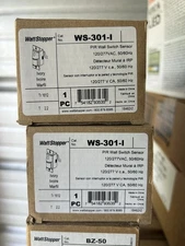 NEW WattStopper WS-301-I Ivory PIR Wall Switch Occupancy Sensor