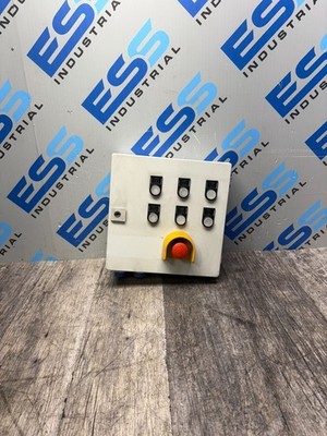 RITTAL EB1555 INDUSTRIAL CONTROL PANEL ENCLOSURE W/ E-STOP
