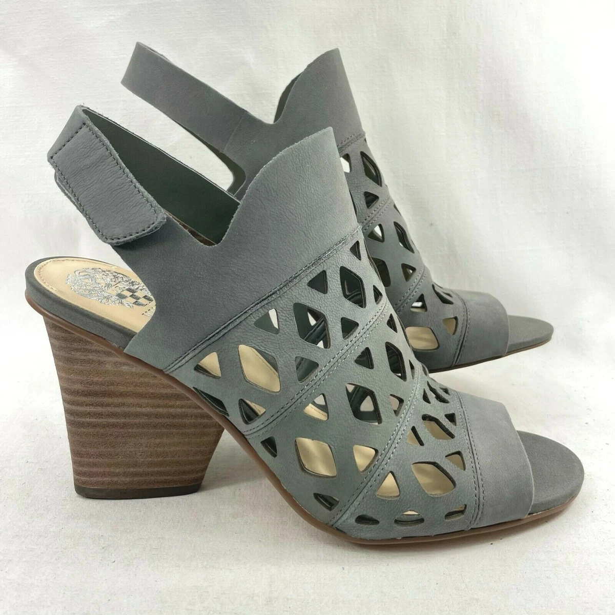 Vince camuto cutout sales nubuck heeled sandals