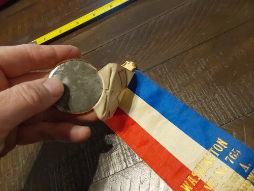 Winterstown PA Patriotic Sons Of America P.O.S. of A. Washington Camp Ribbon - Picture 4 of 7