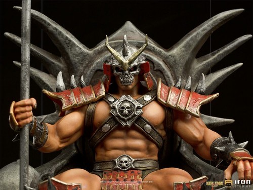 MORTAL KOMBAT: SHAO KHAN DELUXE BDS ART SCALE 1/10 STATUE 25 cm IRON STUDIOS - Imagen 4 de 11