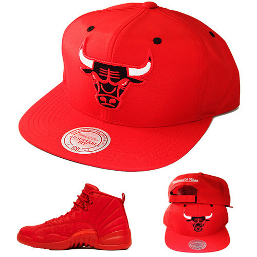 Mitchell \u0026 Ness Chicago Bulls Rosso Snapback Cappello Team Jersey Berretto  MODELLO A ROMBO | eBay