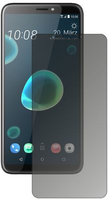 Schutzfolie für HTC Desire 12 Plus mit Sichtschutz Blickschutz Folie
