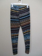 Silver Brand Women's Size Large/ Extra Large Multi Colored Leggings