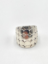 STERLING SILVER 925 CIRCLE BAND SIZE 6.0 RING 9.3g