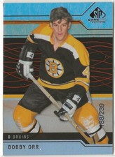 2018-19 SP Game Used Orange Rainbow #87 Bobby Orr 188/239 Boston Bruins