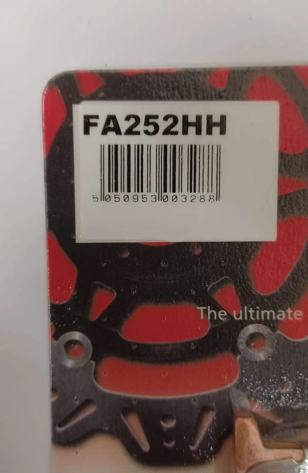 EBC Fritté avant Et Arrière Disque Frein Plaquettes pour Yamaha Tracer 700 (2016 - Photo 4/4