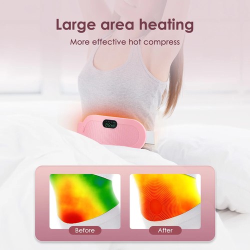 Menstruationsheizkissen Bauchmassagegerät Smart Warm Palace Gürtel Taillenmassage - Bild 13 von 15
