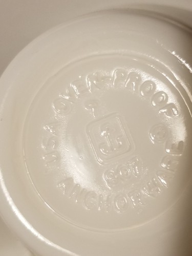 6 Anchor Ware Cups Mugs White With Single Stripe - Picture 6 of 7