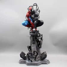 Symbiotic Spider-Man Venom Figure LED 15in Statue PVC Marvel Model Collectables