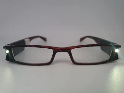 FOSTER GRANT "LIGHTSPECS" +1,50 Lesebrille LED Lichter - Schildpatt *NEU